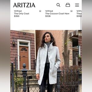 Aritzia Wilfred Coat